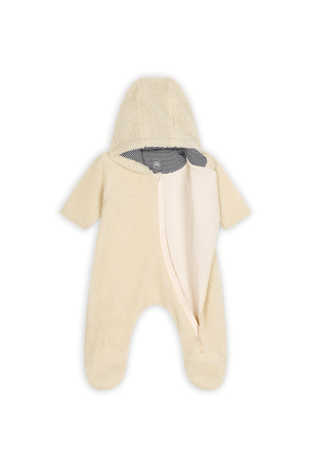 תמונת תקריב של מעיל אוברול שרפה - גילאי ניובורן-18 חודשים