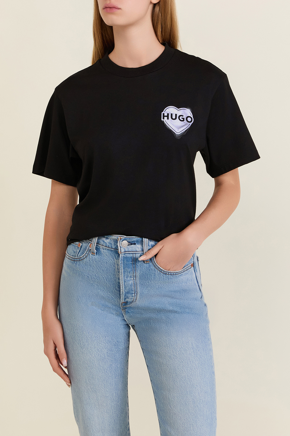 תמונת דוגמן קידמית של חולצת טי