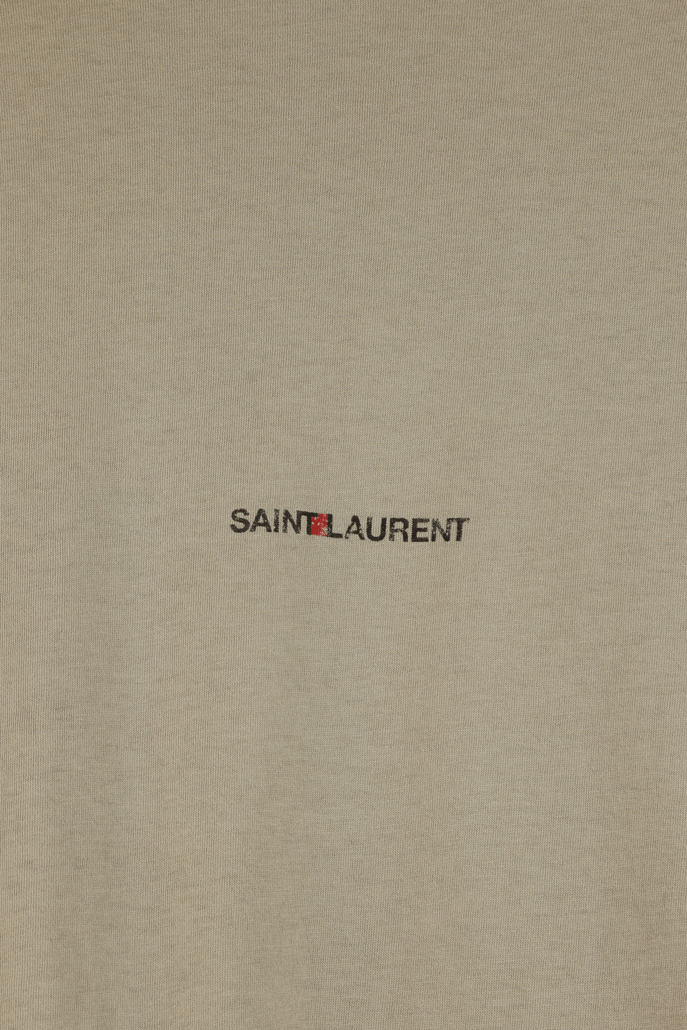 Tiny Logo T-Shirt in Sand SAINT LAURENT