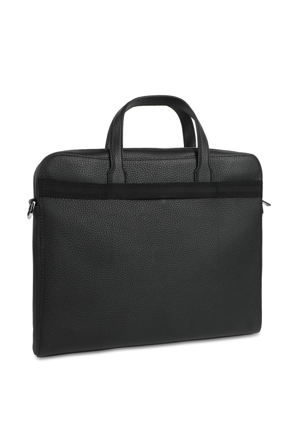 תמונה אחורית של תיק עבודה לנסיעות מעור קרוסטאון