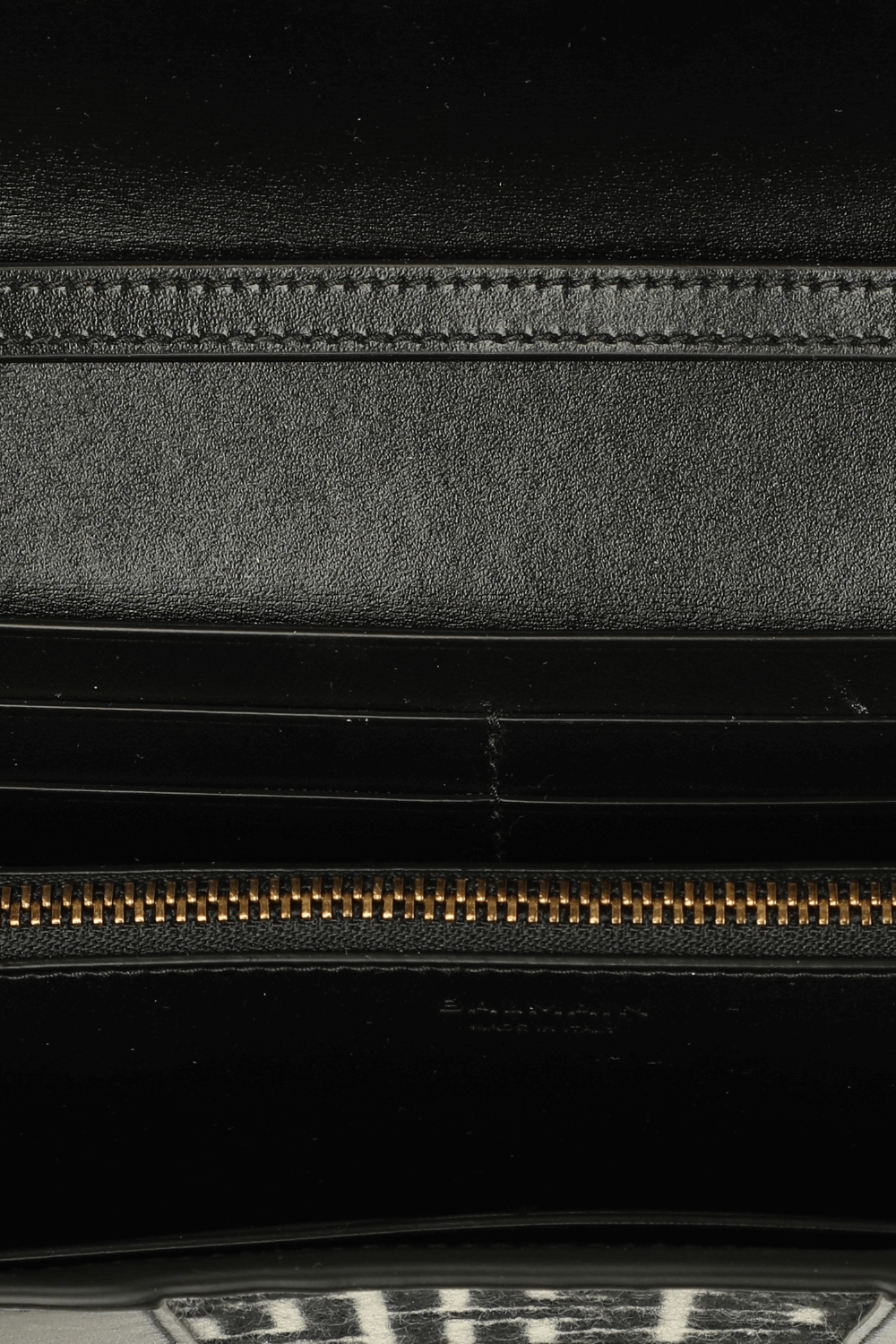 Jacquard Monogram Wallet Bag in Black and White BALMAIN
