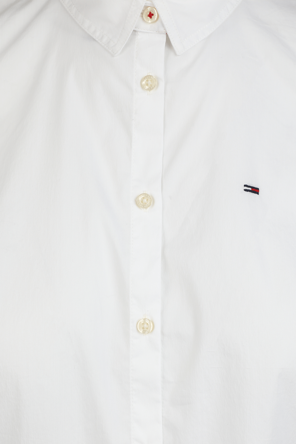 תמונה אחורית של Original Strech Shirt In White