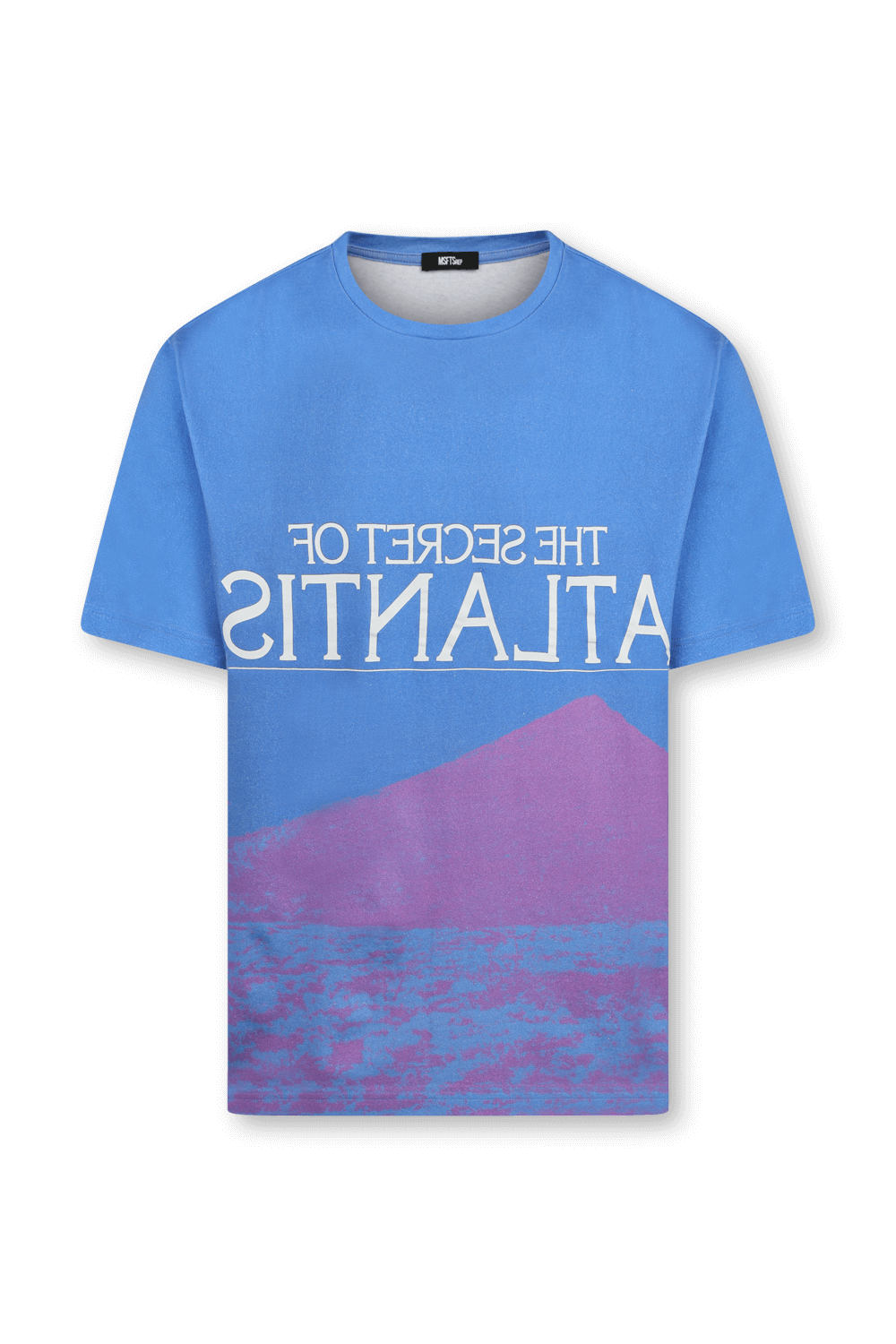 תמונה קידמית של חולצת טי גרפית אטלנטיק