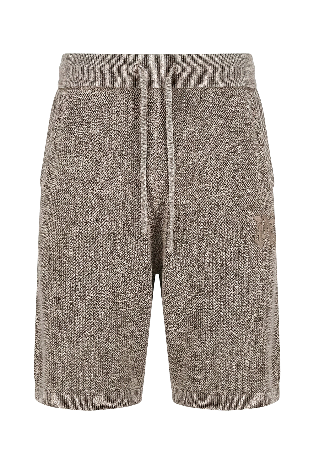 תמונה קידמית של מכנסי ג'וגר סריג