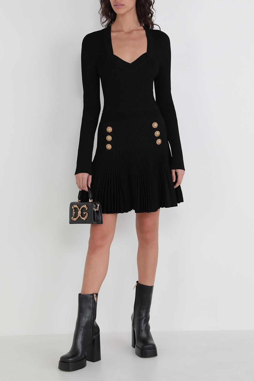 תמונת דוגמן קידמית של תיק כתף מיני