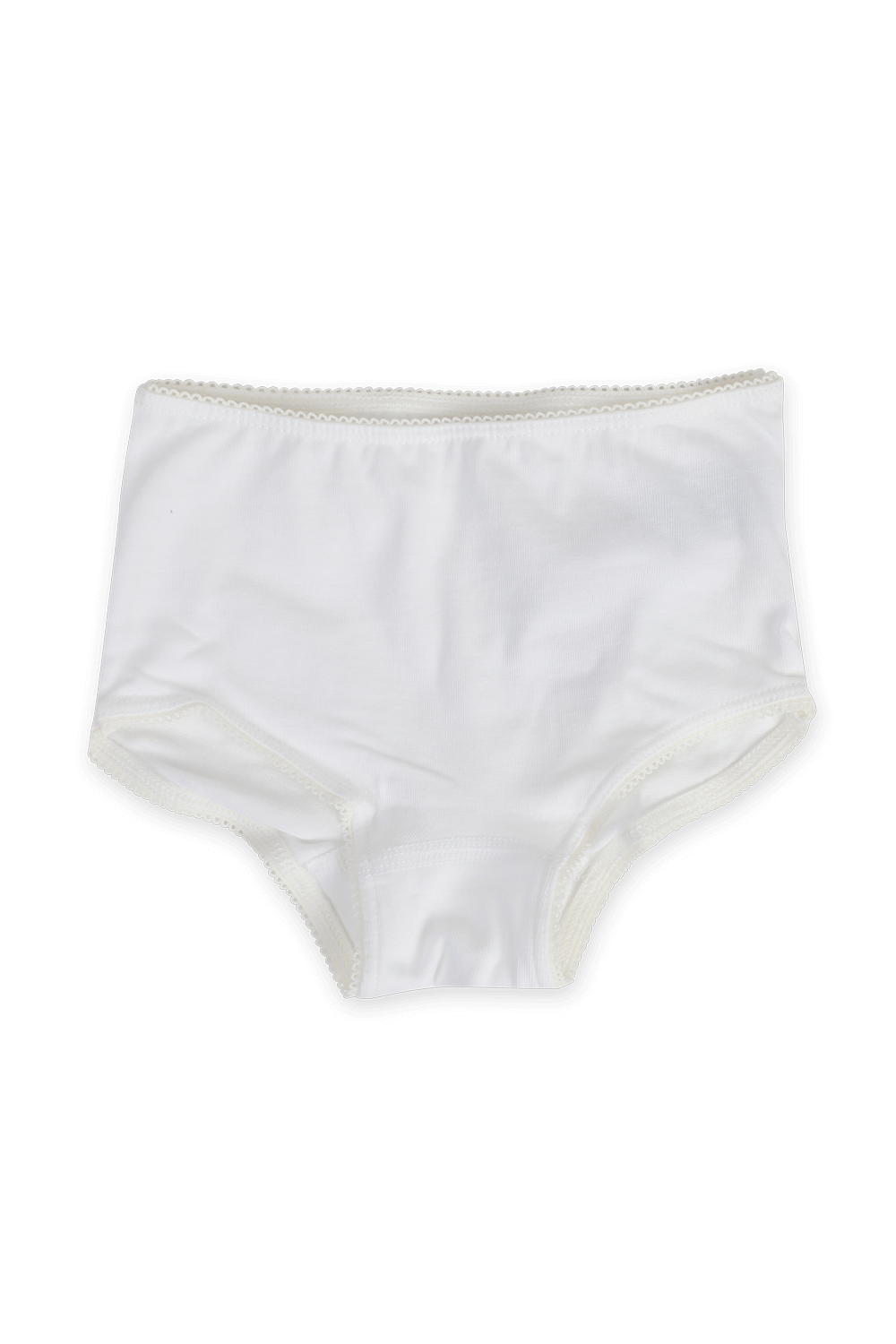 מארז זוג תחתונים בגוון לבן בייסיק חלק - גילאי 2-8