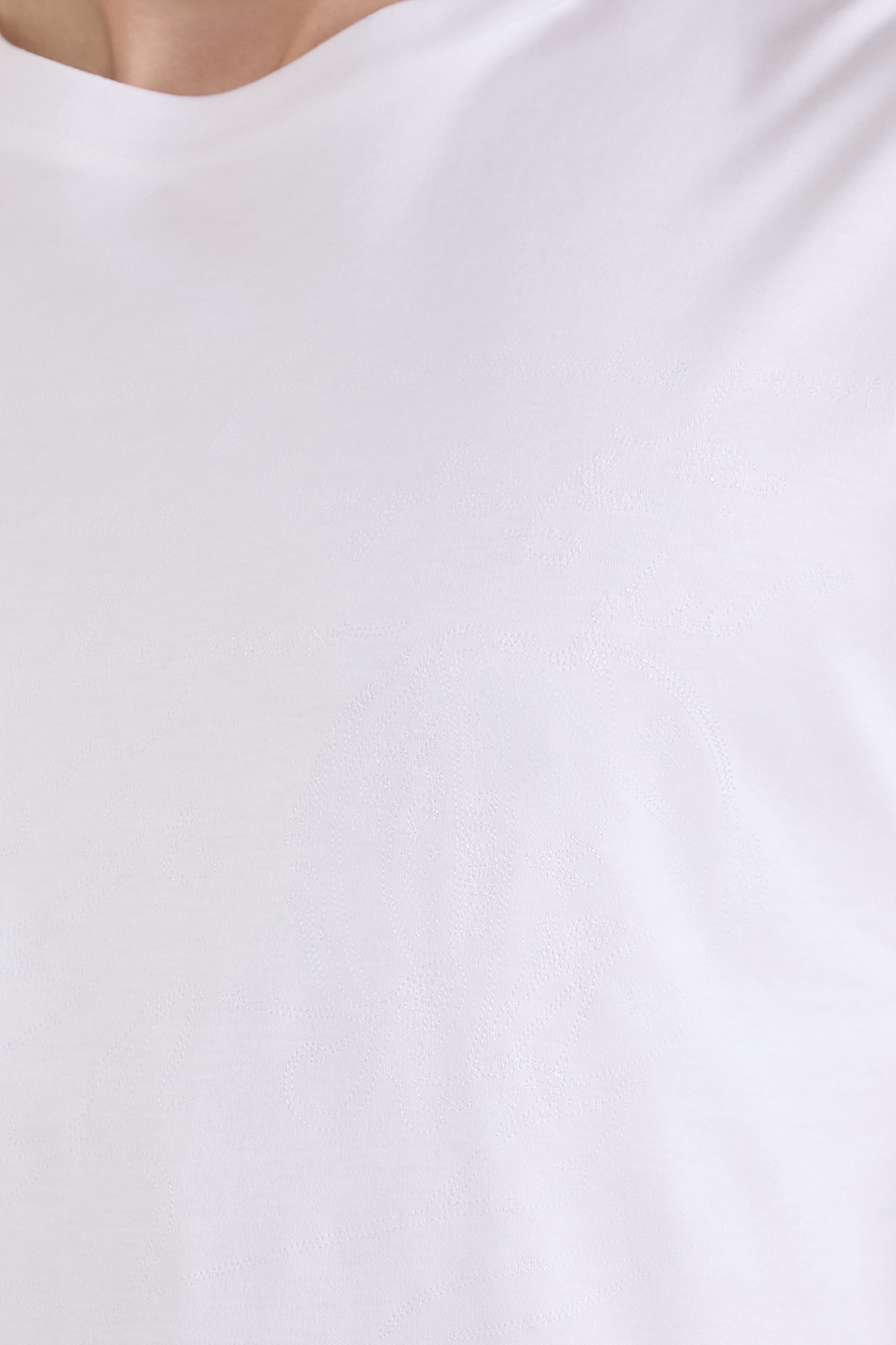 תמונת תקריב דוגמן של חולצת טי