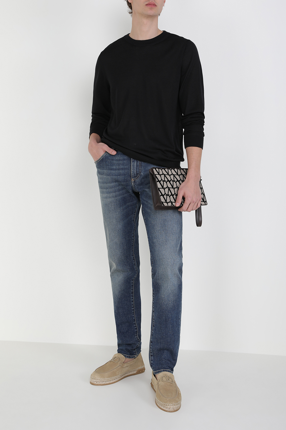 תמונת דוגמן קידמית של נעלי אספדריל