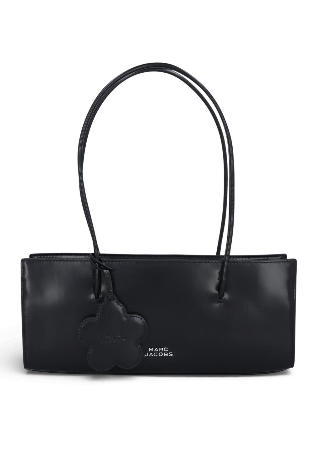 תמונה קידמית של תיק כתף עור