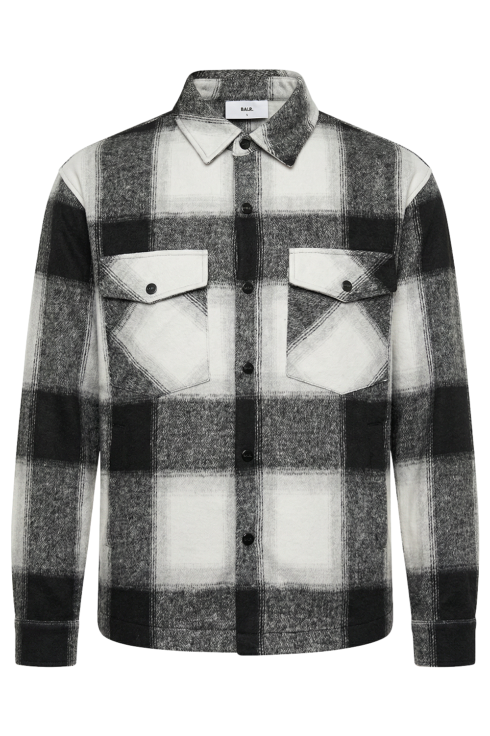 תמונה קידמית של ז'קט משבצות