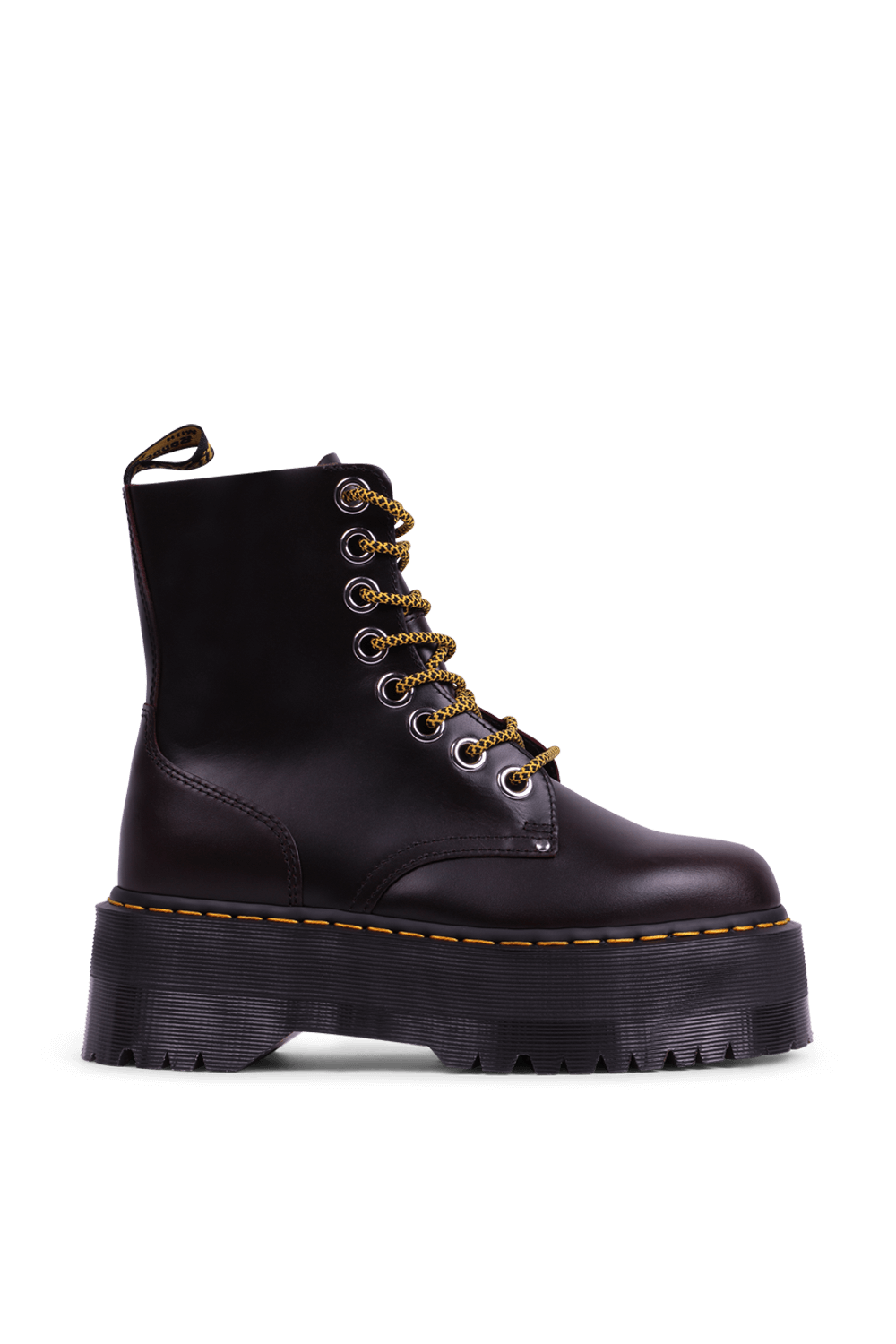 תמונה קידמית של מגפונים 8 איי ג'יידון מקס בגוון בורדו