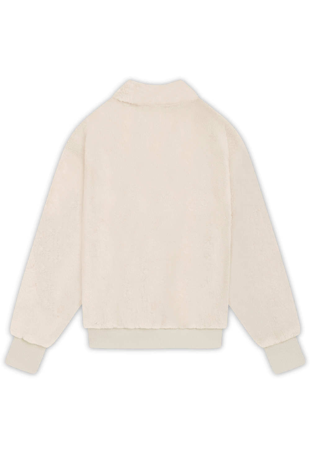 תמונה אחורית של מעיל פרווה