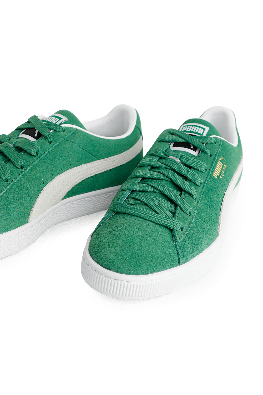 תמונת תקריב של Suede Classic Teams in Green