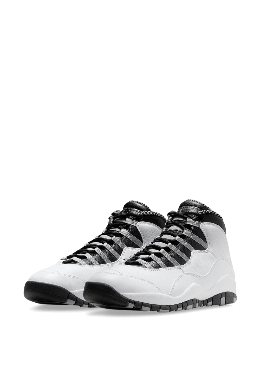 תמונת פנים של נעלי סניקרס אייר ג'ורדן 10 רטרו לייט סטיל