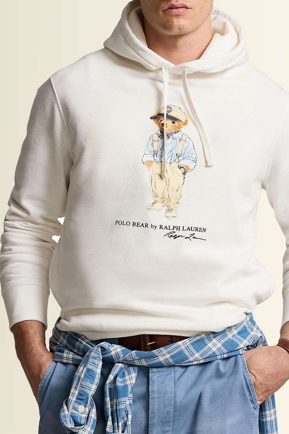 תמונת דוגמן קידמית של סווטשירט קפוצ'ון