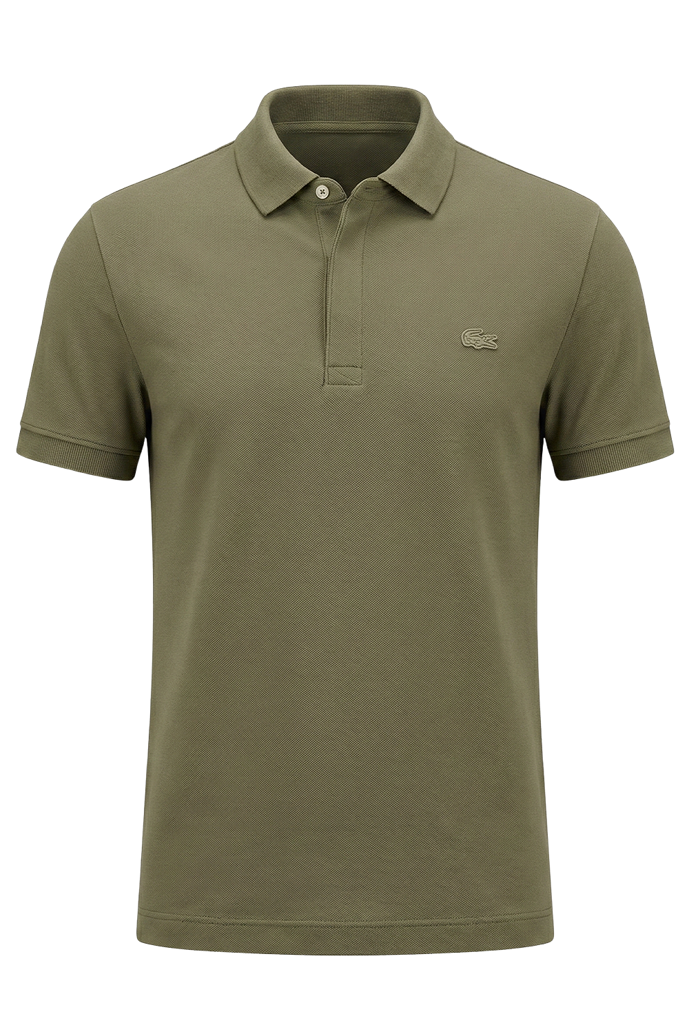 תמונה קידמית של חולצת פולו קצרה