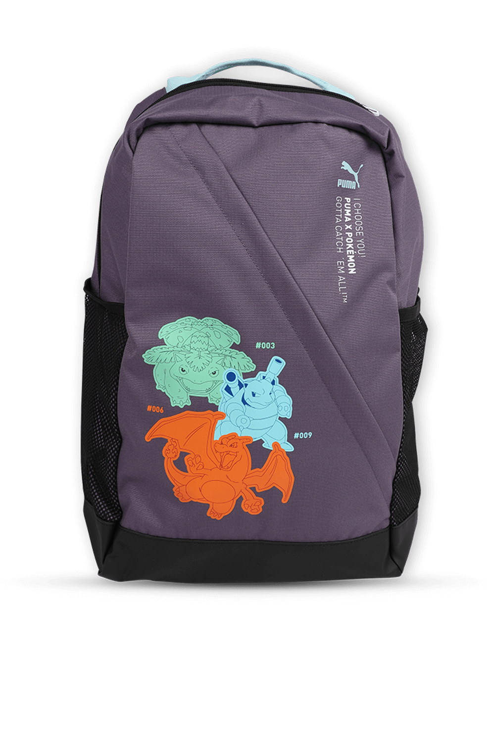 תמונה קידמית של פומה X פוקימון תיק גב