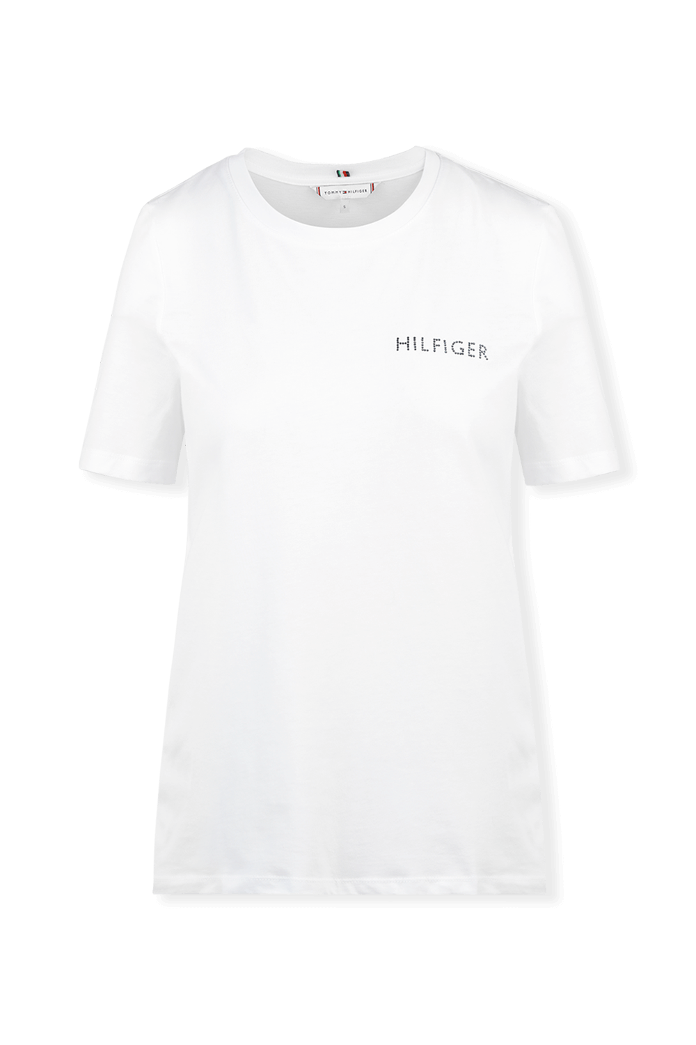 תמונה קידמית של חולצת טי עם לוגו קריסטל