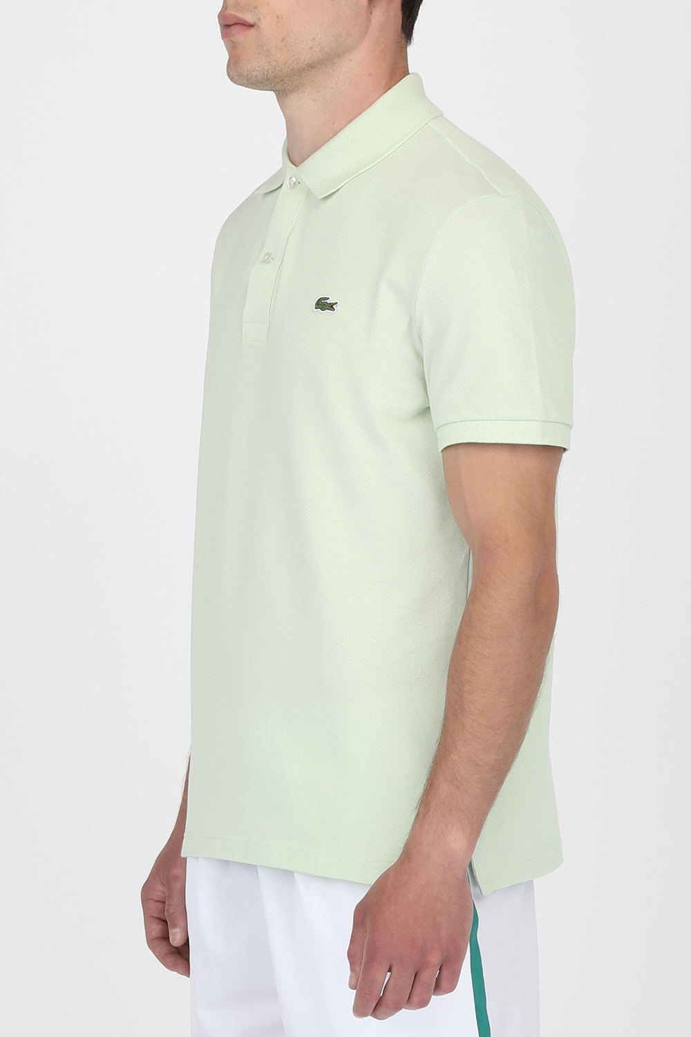 תמונת דוגמן קידמית של Slim Fit Polo Shirt in Green