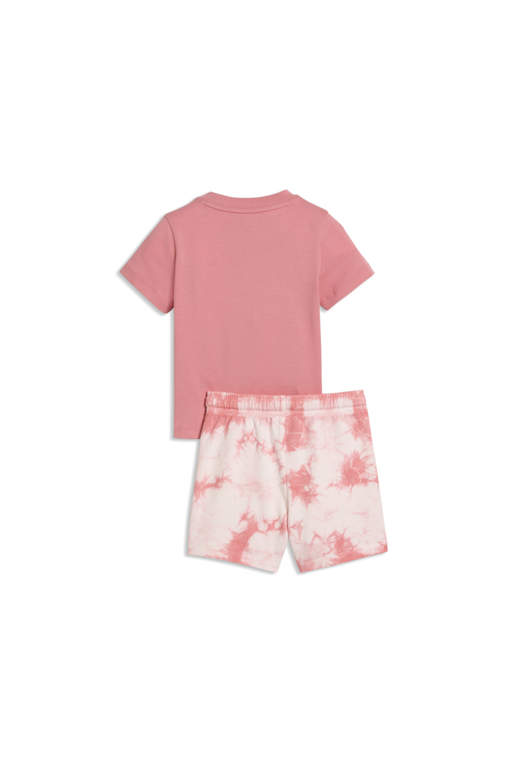 תמונה אחורית של סט חולצה ומכנסיים