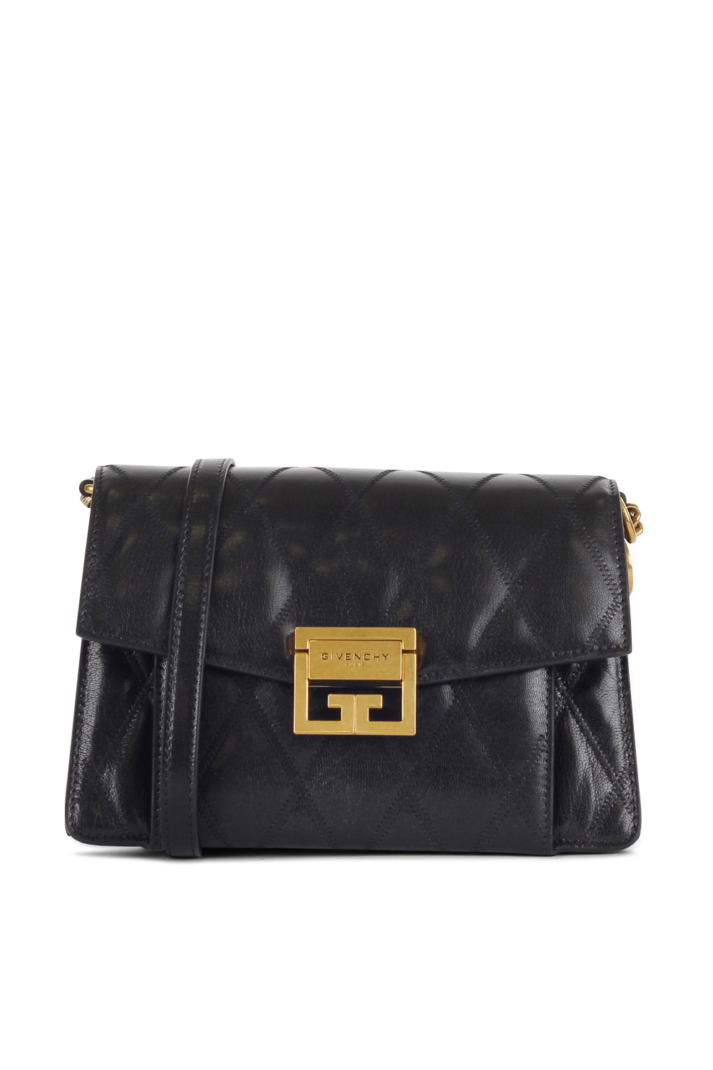 תמונה קידמית של Black Leather Bag