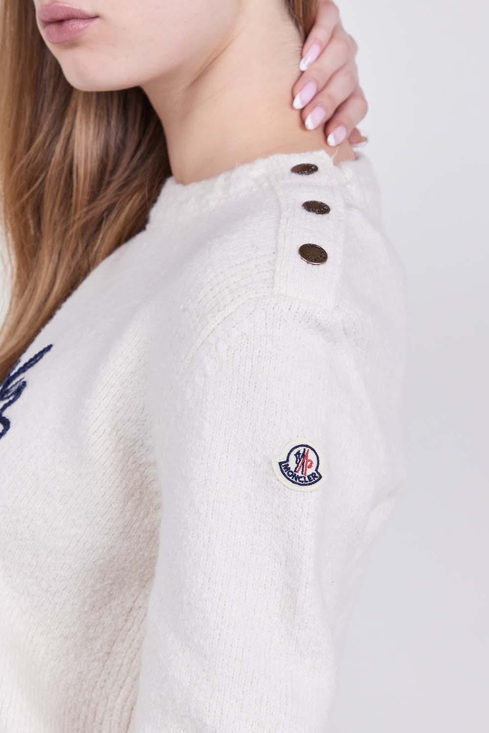 תמונת תקריב דוגמן של סריג כותנה