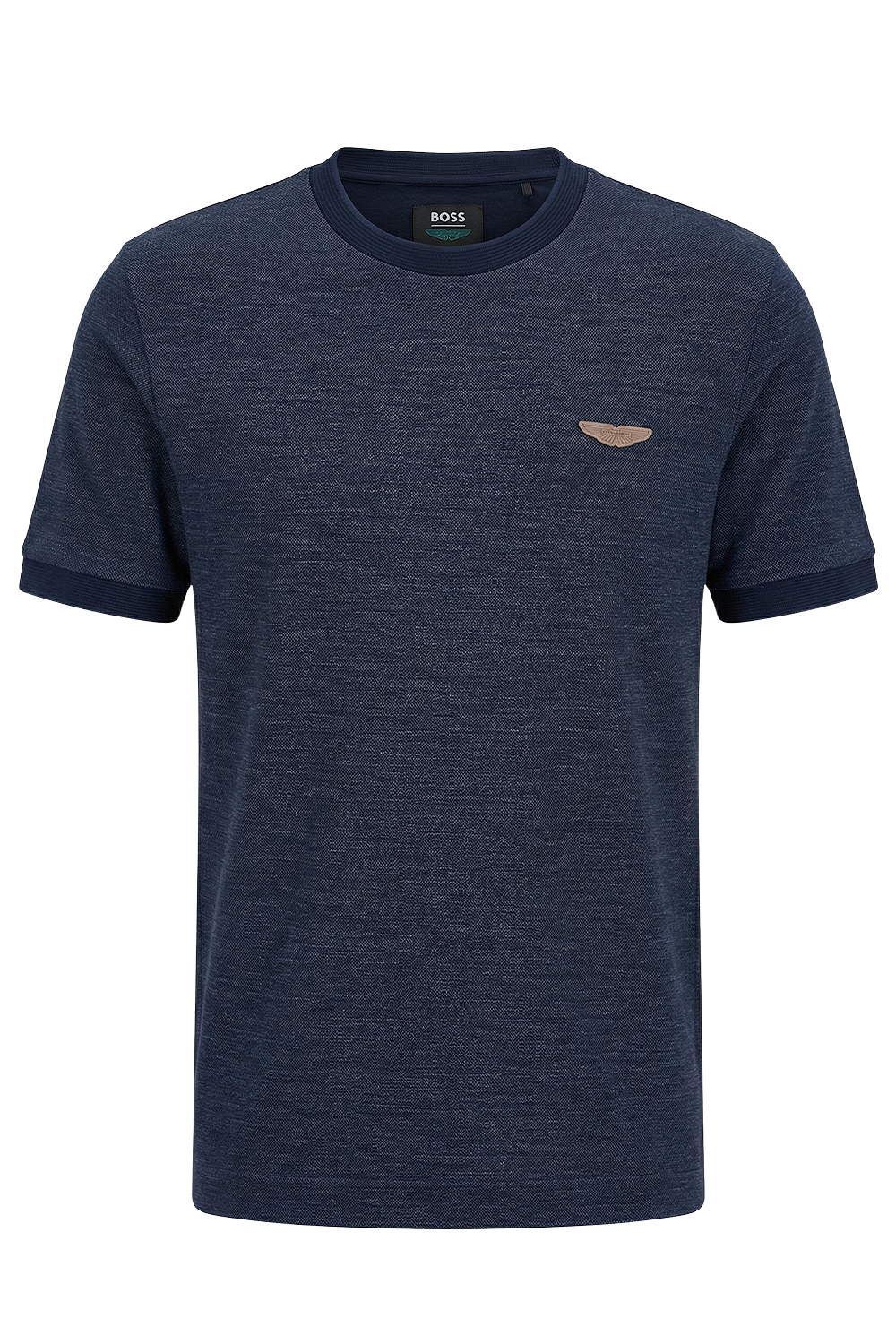 תמונה קידמית של חולצת טי בוס X אסטון מרטין