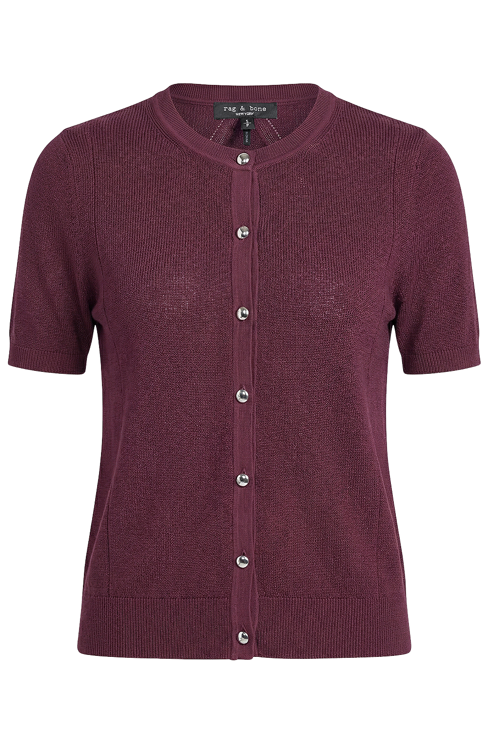 תמונה קידמית של חולצת סריג