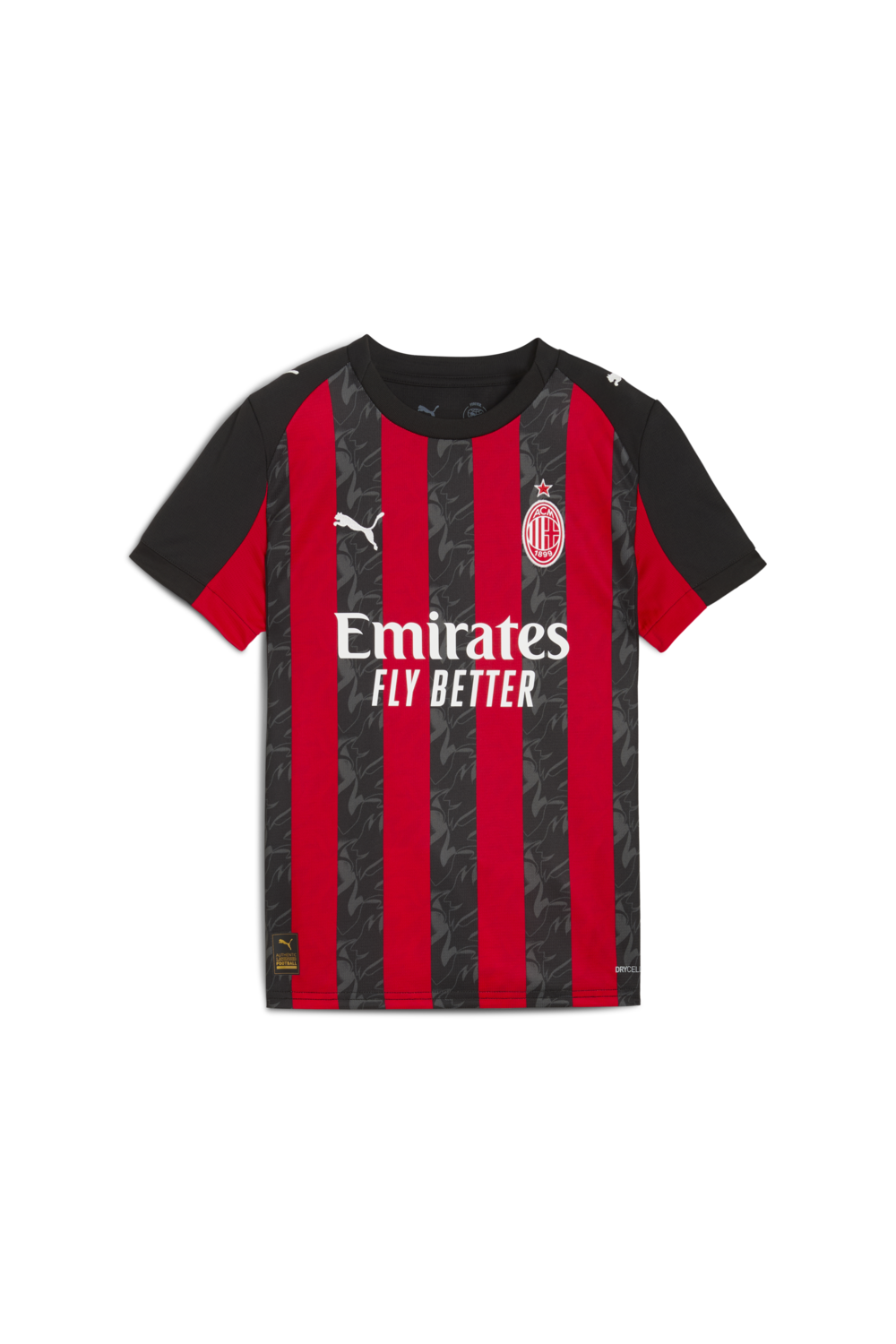 תמונה קידמית של חולצת הבית מילאן 2025-26 - גילאי 5-12 שנים