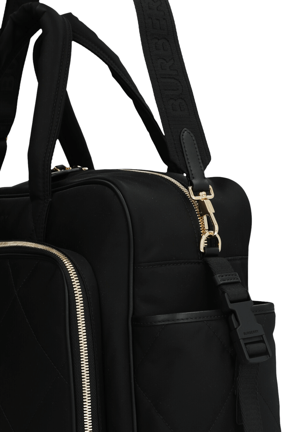 תמונת תקריב של תיק החתלה