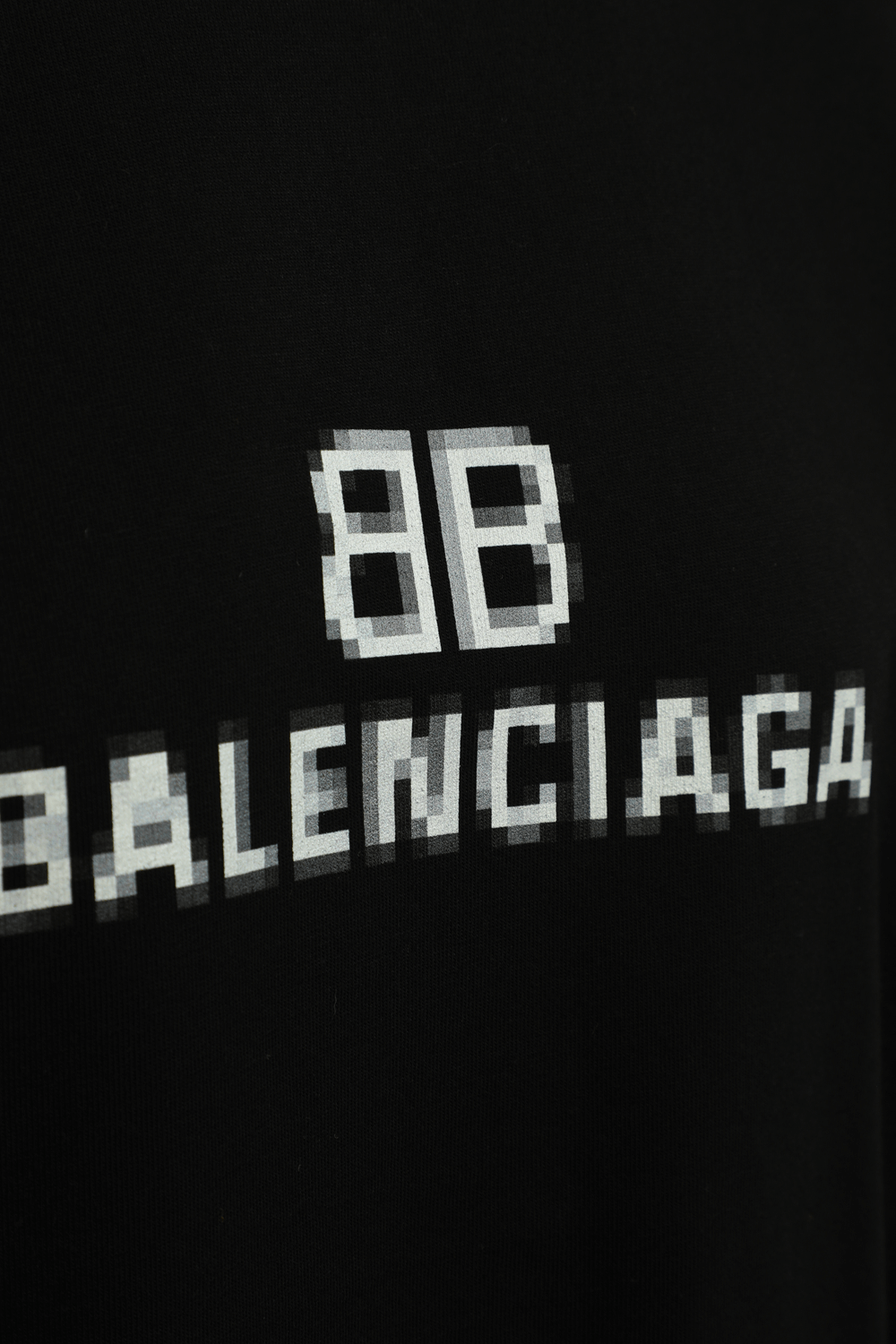 BB Pixel Tshirt in Black BALENCIAGA