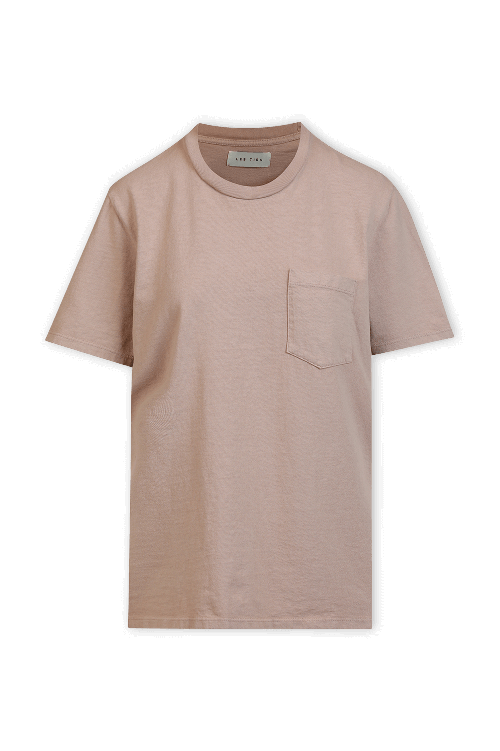 תמונה קידמית של טישירט בגוון סגול-אפור עם כיס