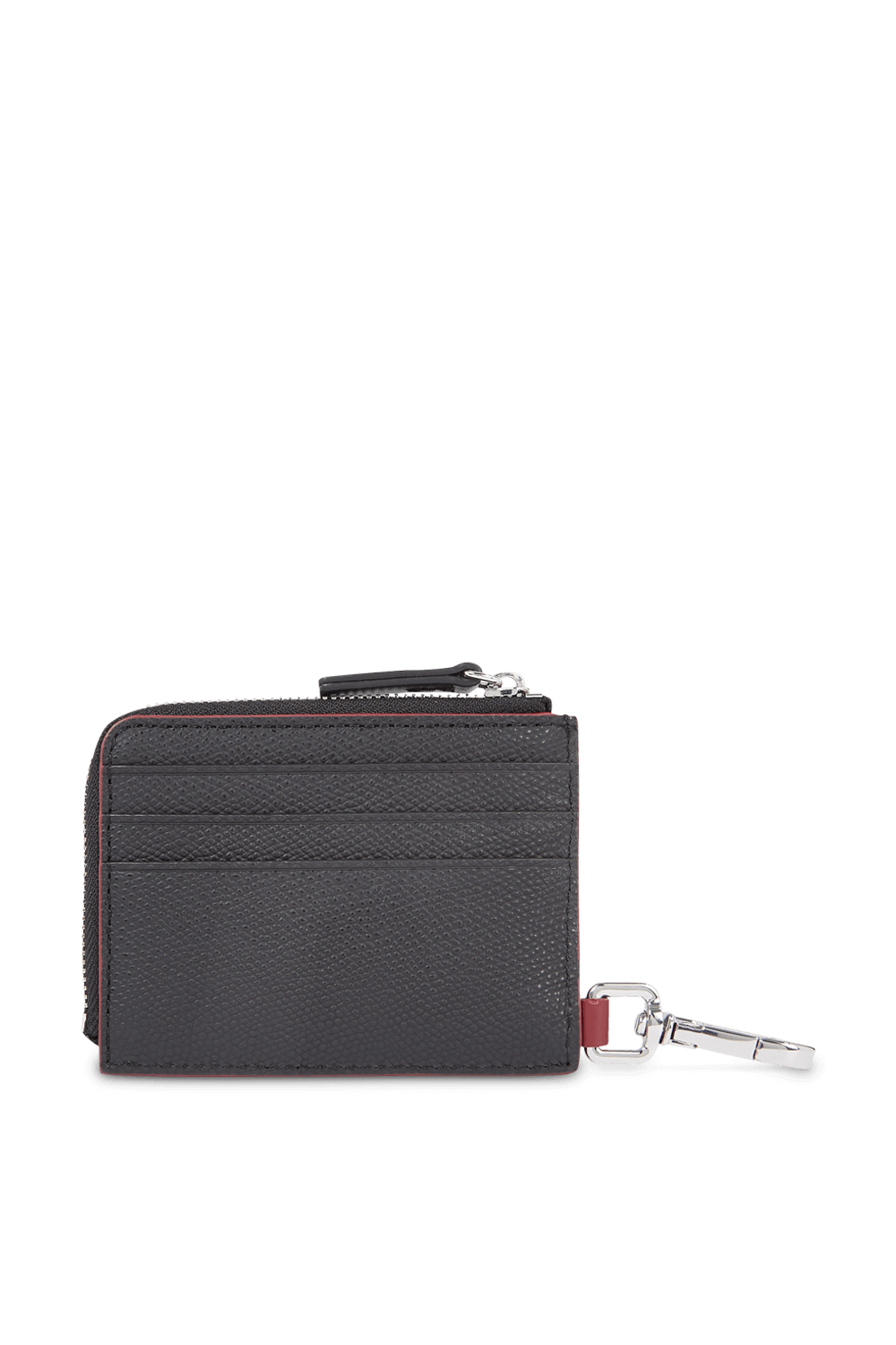 תמונה אחורית של ארנק כרטיסים מעור