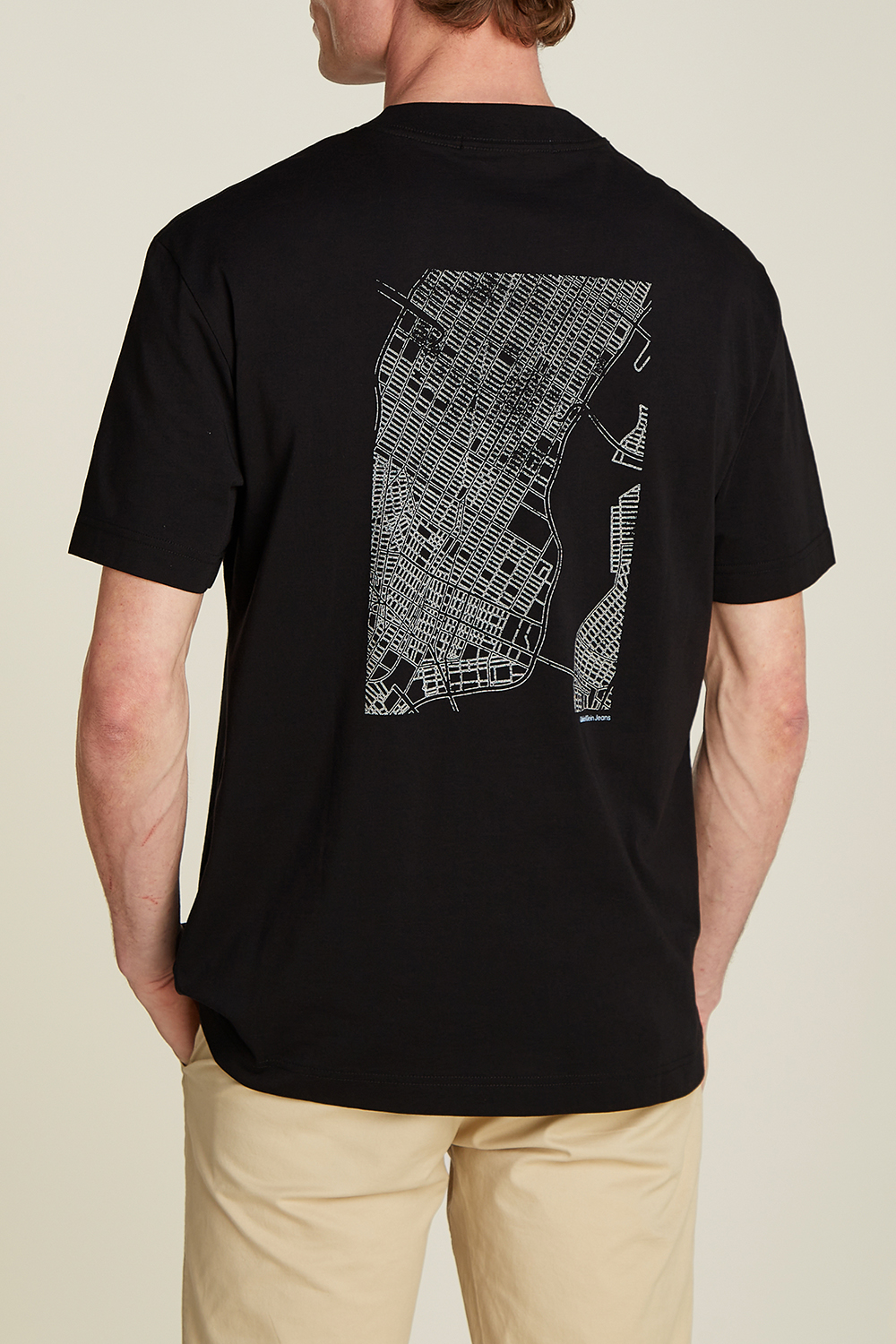 תמונת דוגמן אחורית של חולצת טי ניו יורק