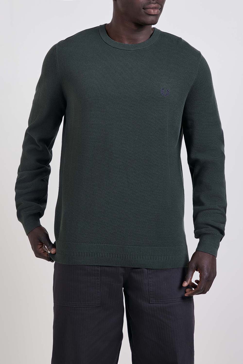 תמונת דוגמן קידמית של סריג כותנה