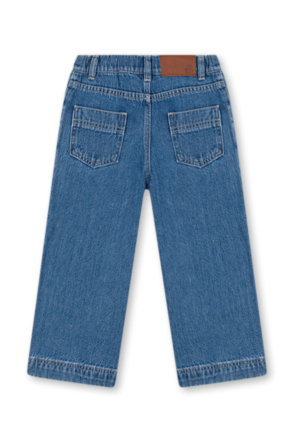 תמונה אחורית של מכנסי ג'ינס - גילאי 3-5 שנים