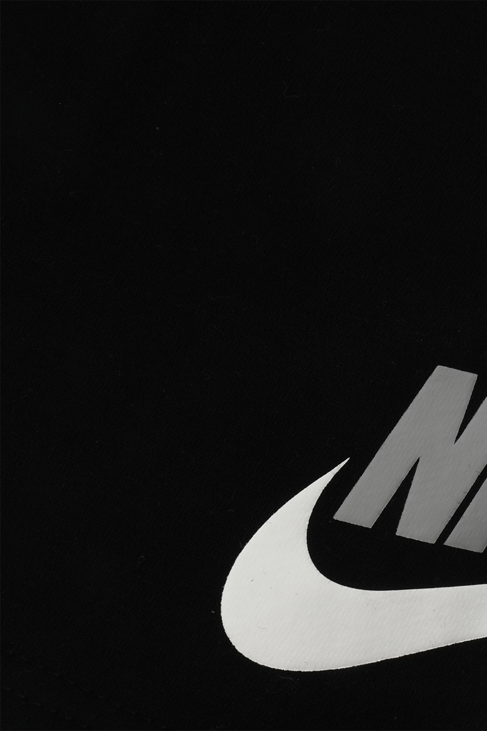 תמונה אחורית של מכנסי ג'וג קצרים עם לוגו - גילאי 2-4