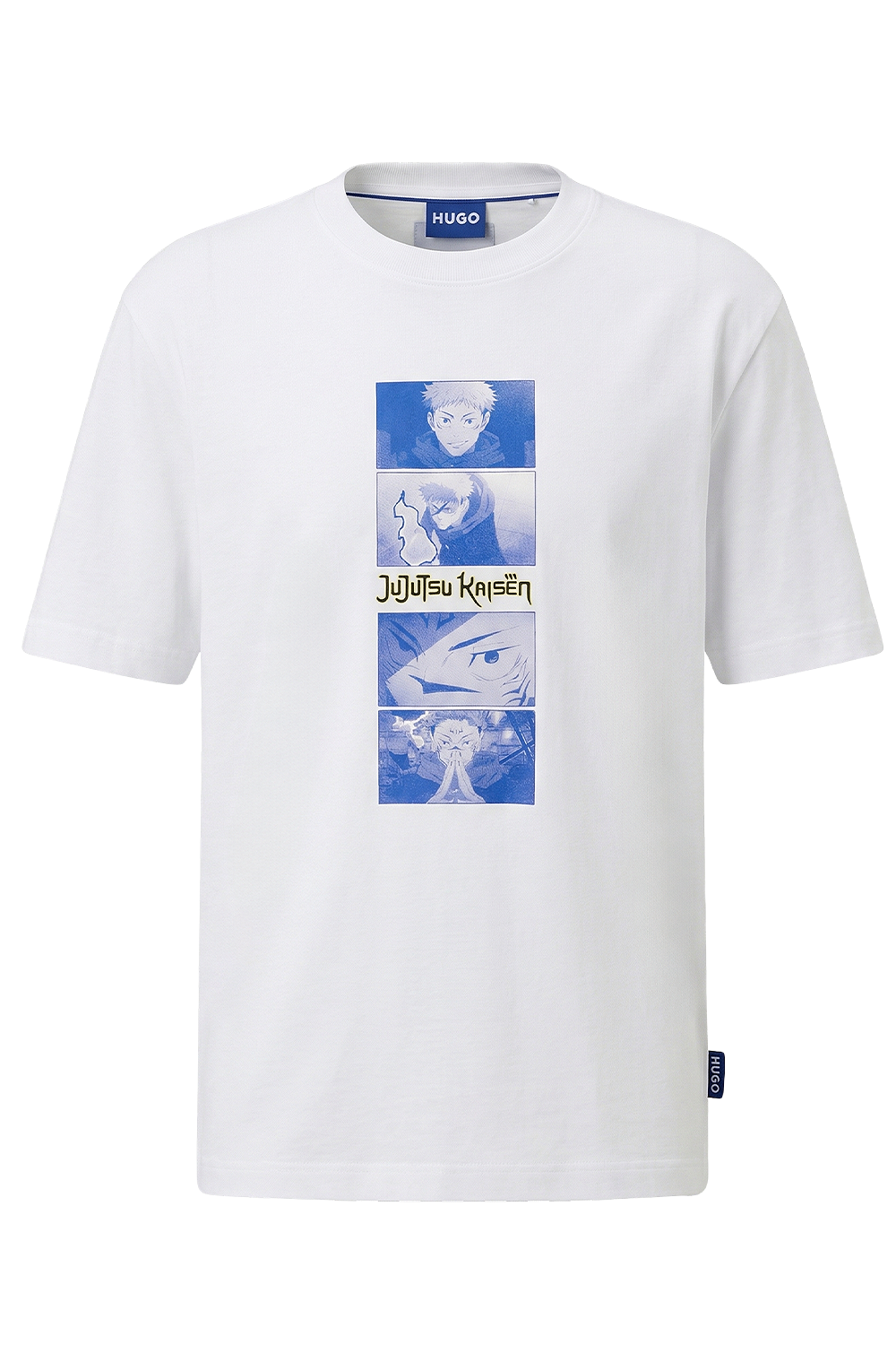 תמונה קידמית של חולצת טי הוגו X ג'וג'וטסו קאיסן