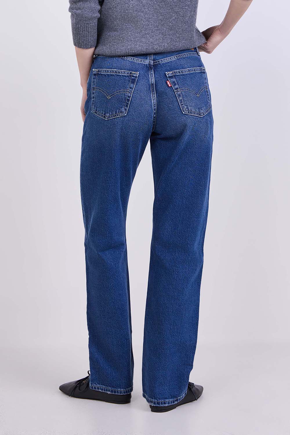 תמונת דוגמן אחורית של מכנסי ג'ינס איזי דד