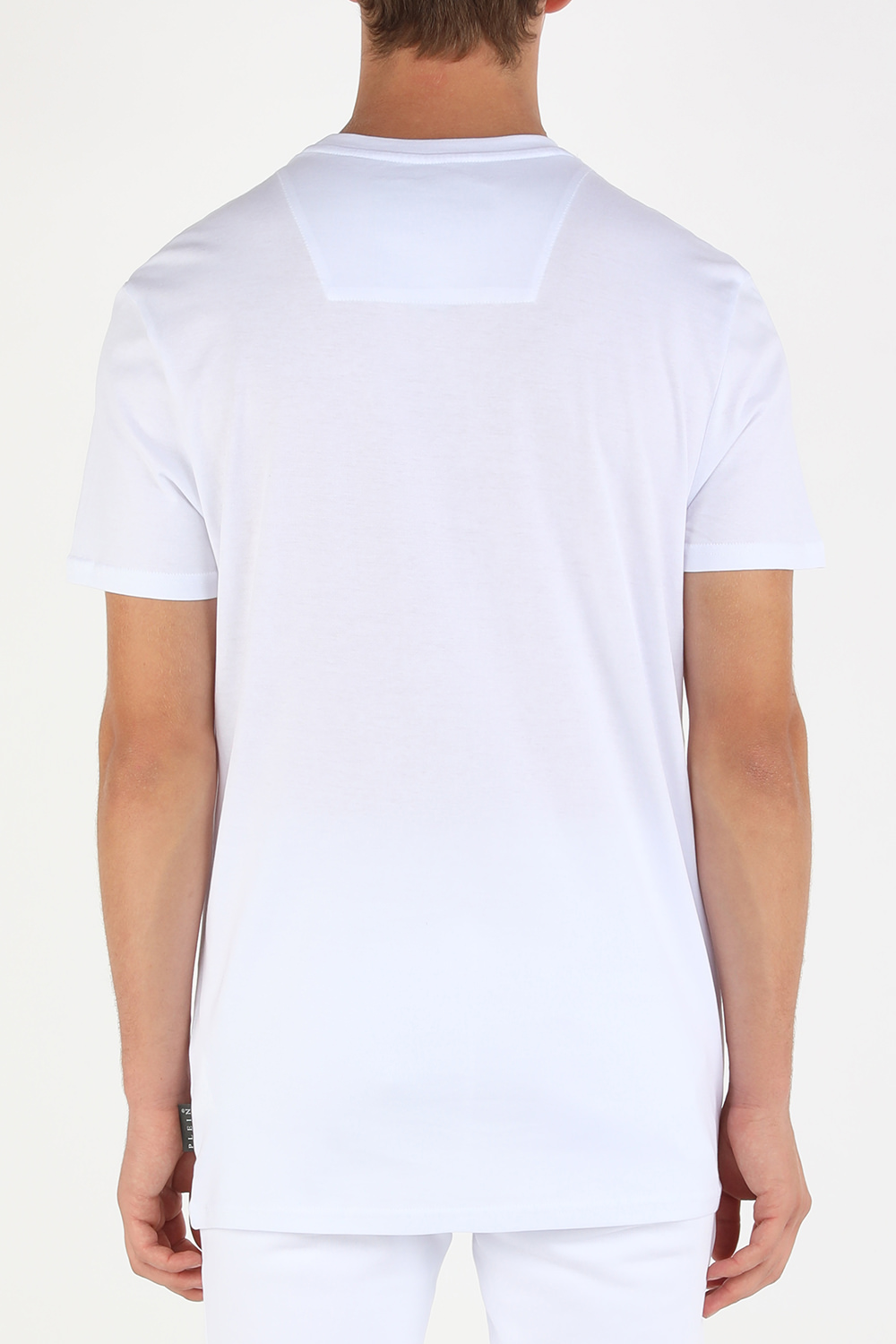 תמונת דוגמן אחורית של Classic Tshirt in White