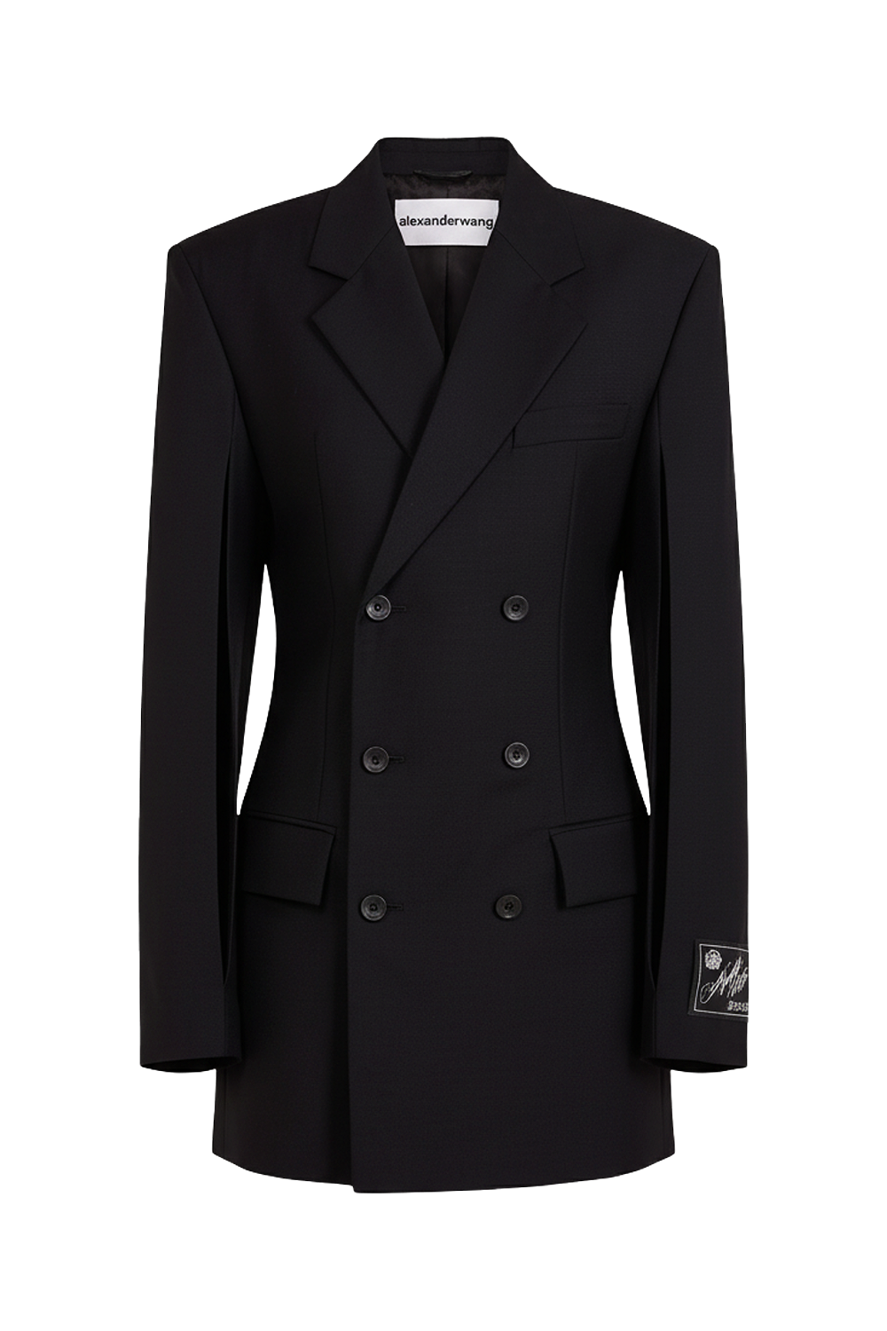 תמונה קידמית של שמלת-ז'קט מחוייט