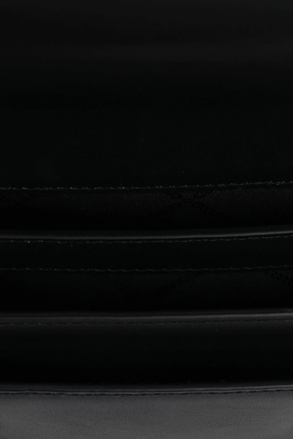 Black Leather Small Jade Shoulder Bag MICHAEL KORS