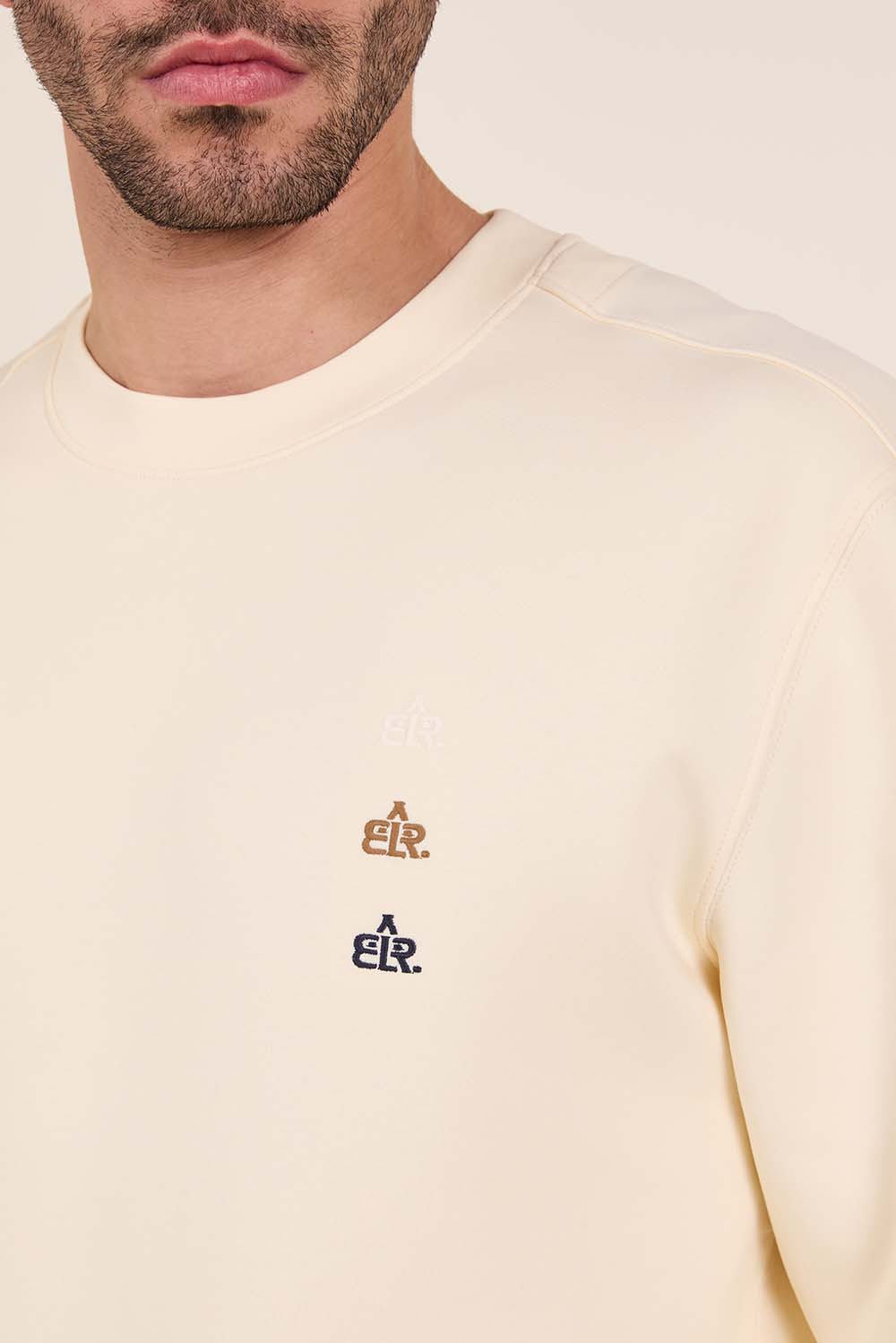 תמונת תקריב דוגמן של סווטשירט