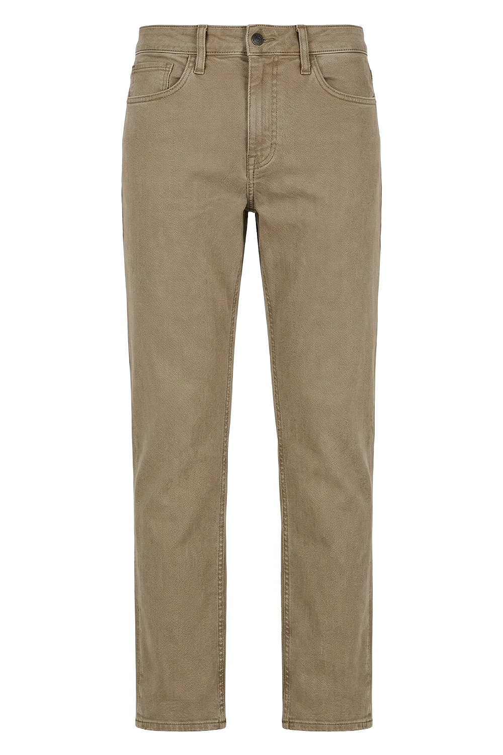 תמונה קידמית של מכנסי ג'ינס בגזרה ישרה