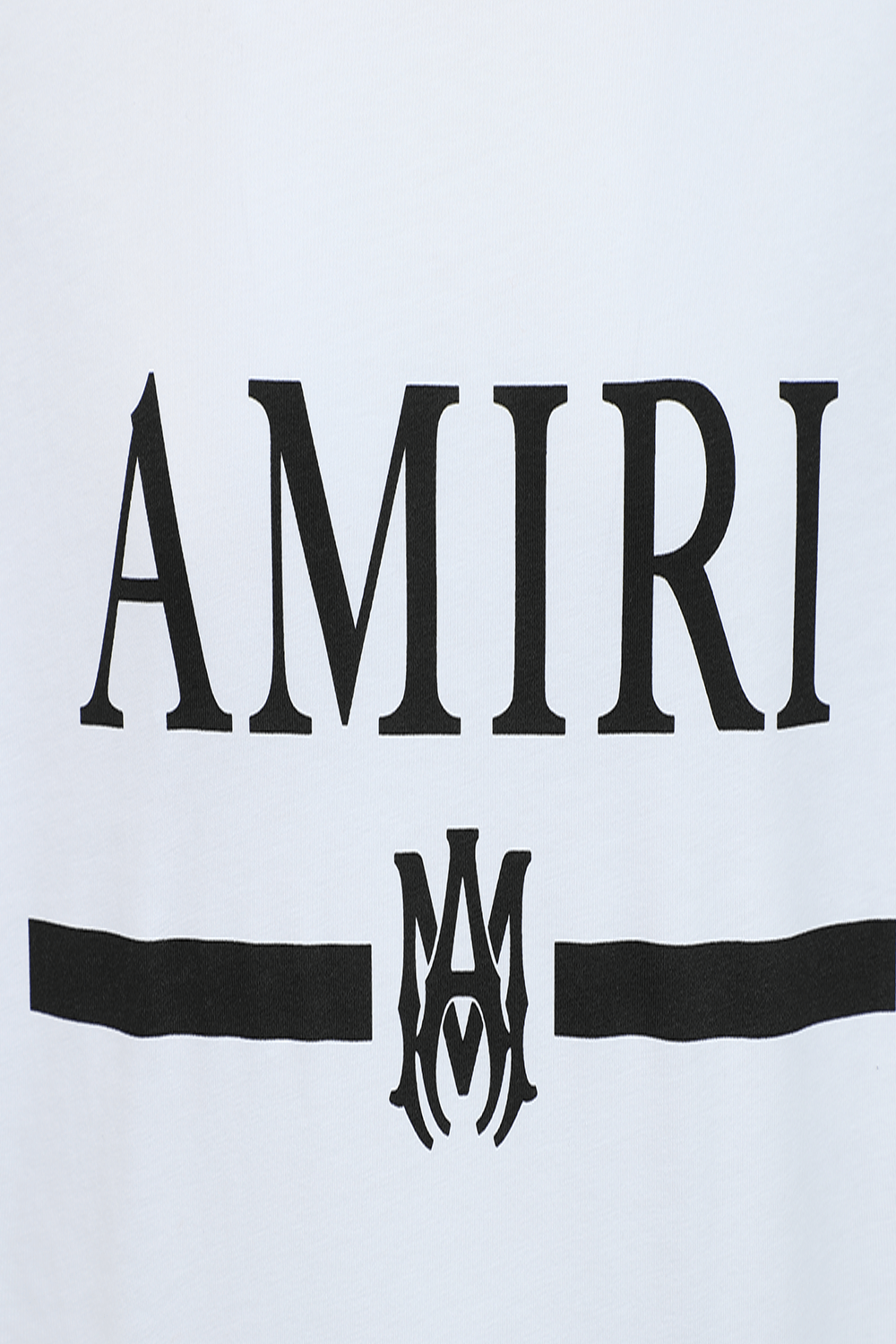 חולצת לוגו לבנה AMIRI