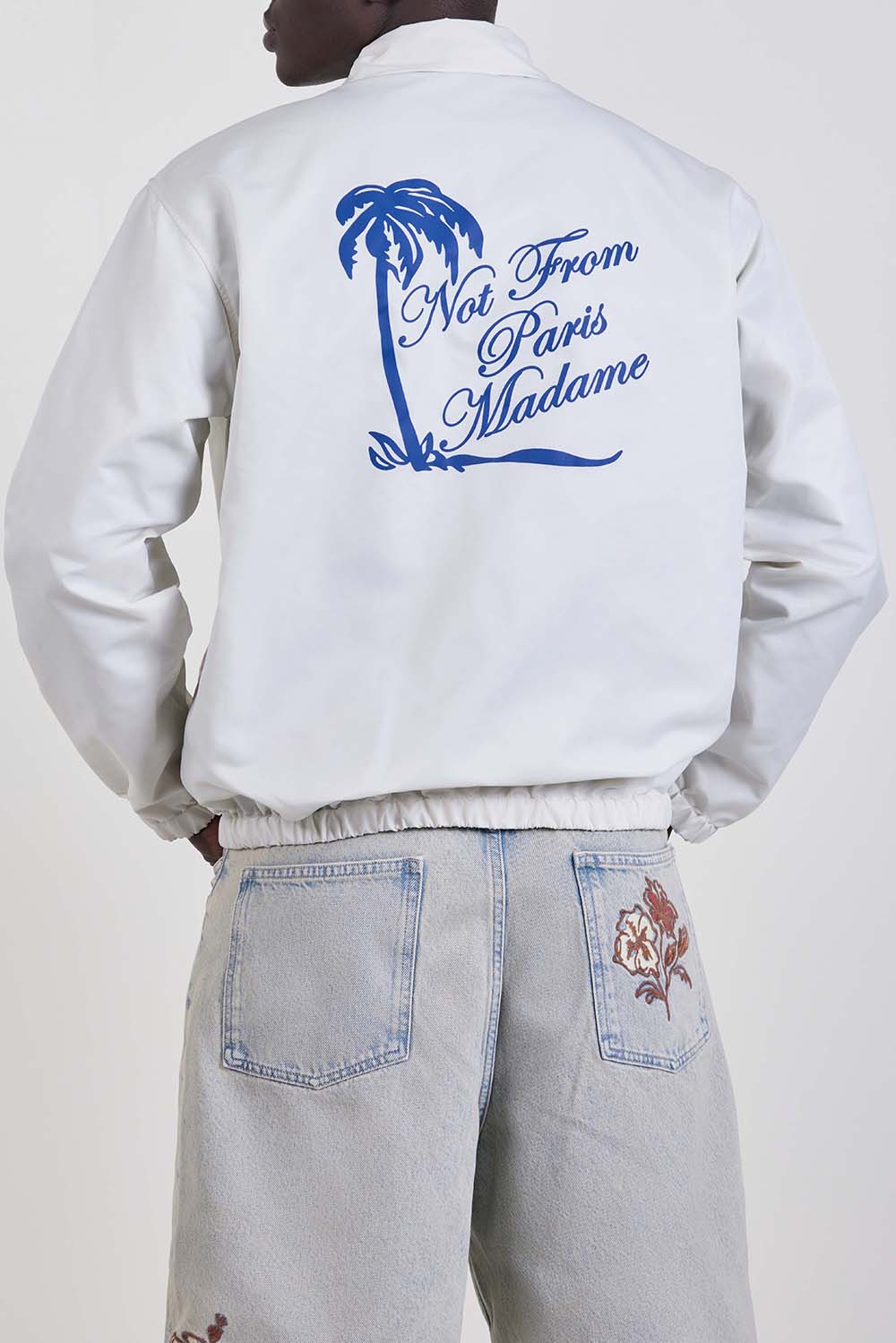 תמונת דוגמן אחורית של ז'קט בומבר קל