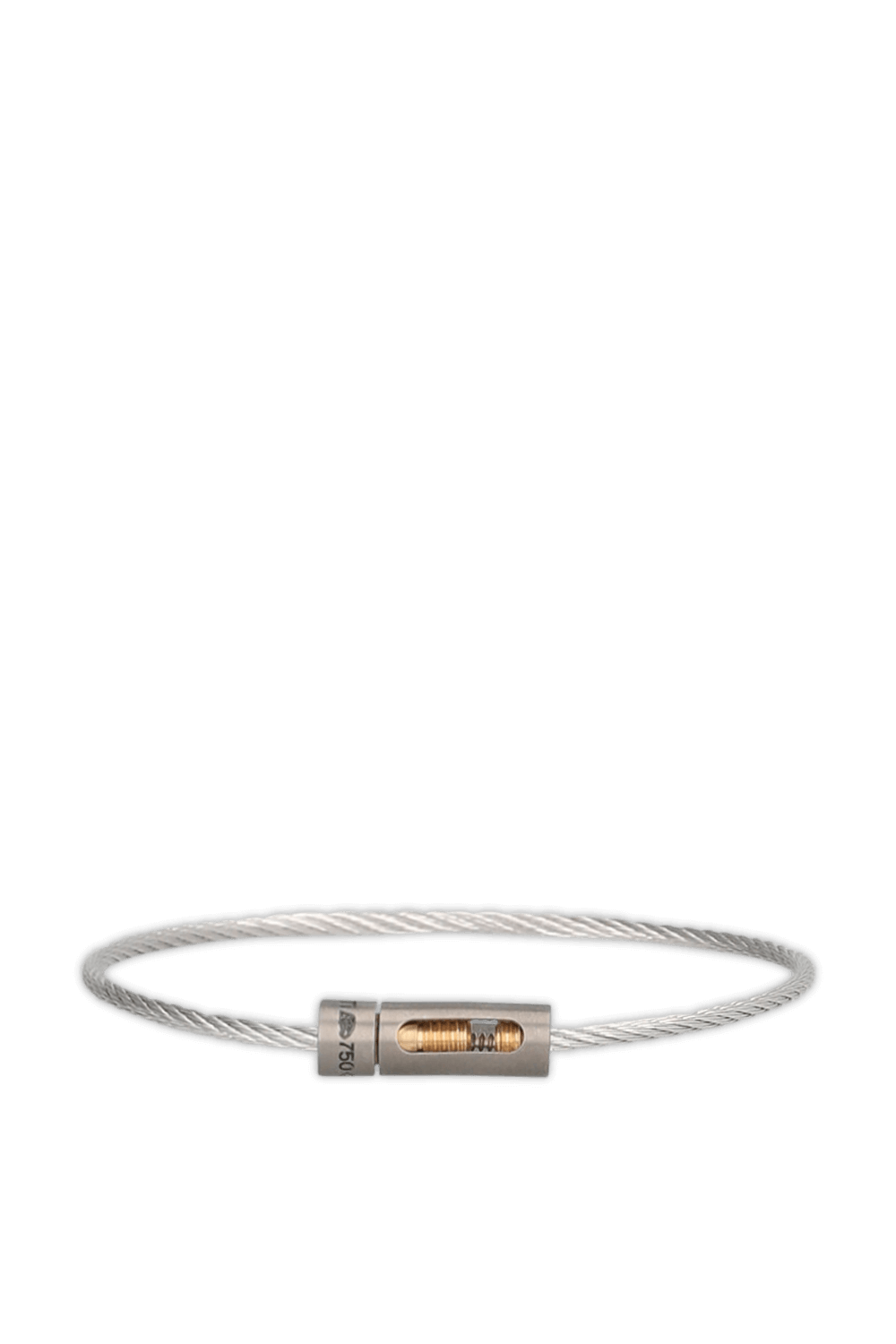 תמונה קידמית של צמיד כבל 5 גר' מכסף