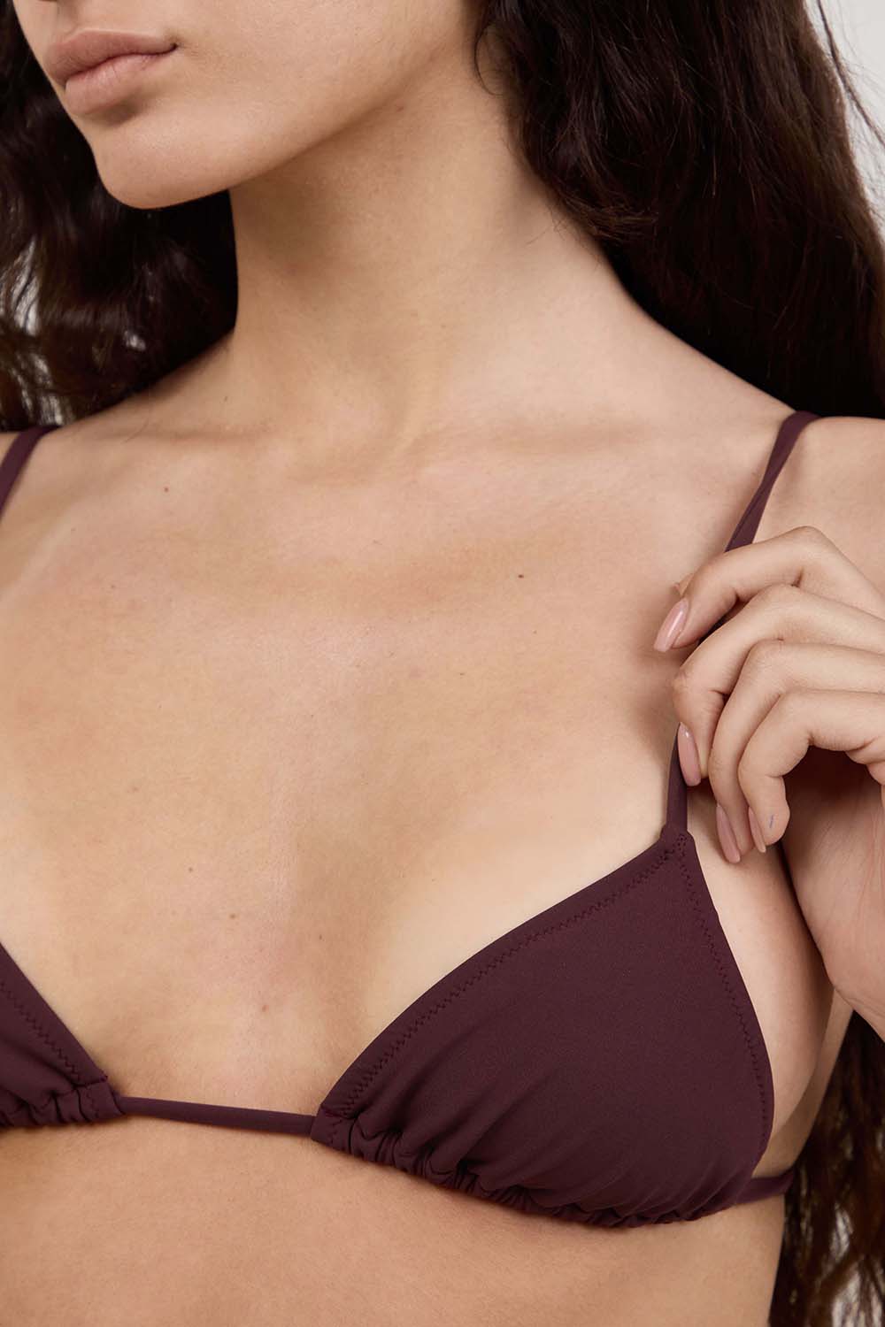 תמונת תקריב דוגמן של חזיית ביקיני אקוויטור