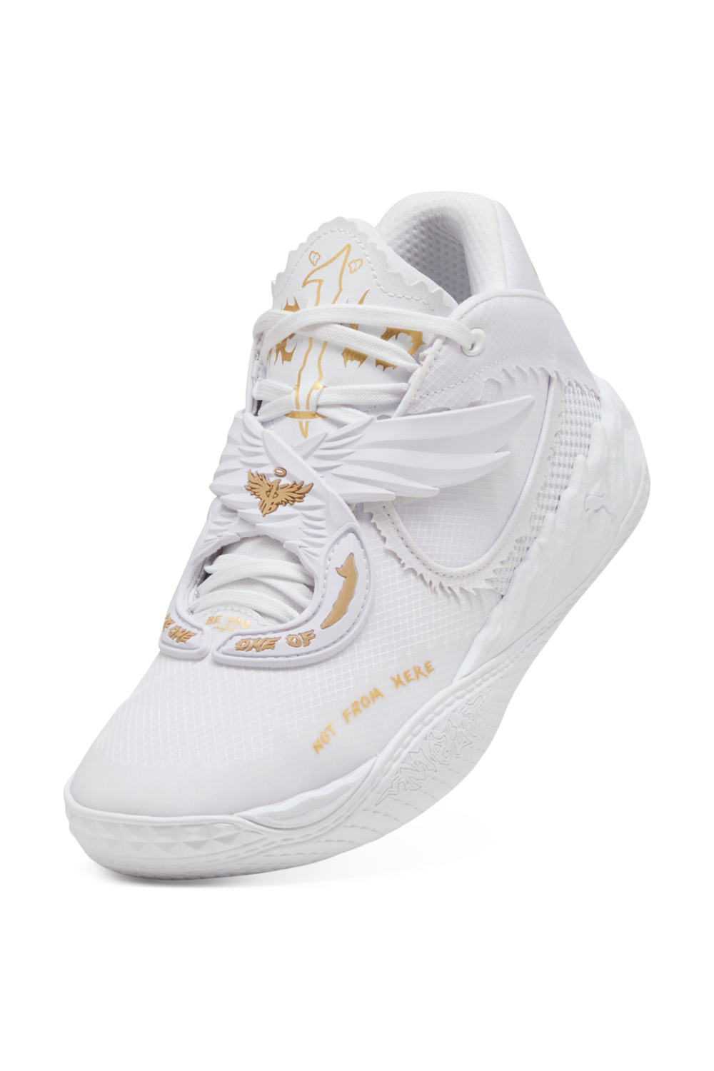 תמונת פנים של נעלי כדורסל MB.05 מיסט פומה X מלו