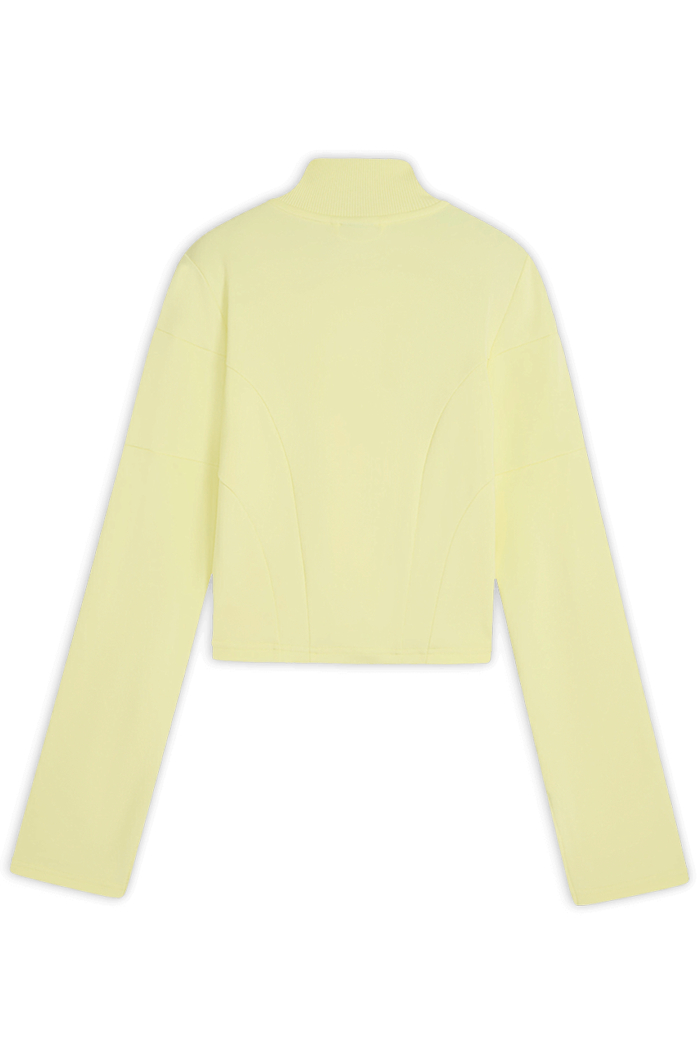 תמונה אחורית של סווטשירט סלים פיט